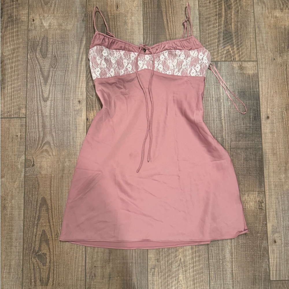 Urban Outfitters Dusty Rose Slip Dress